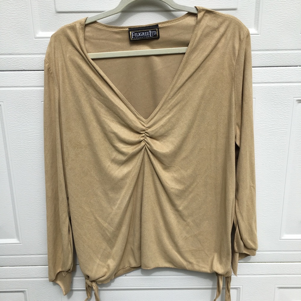 EUC 🇺🇸MADE USA 🇺🇸 FILIGREE LTD BLOUSE SIZE 3X